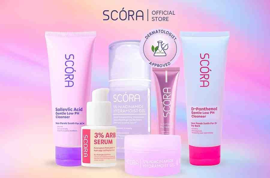 Review Produk Scora Skincare (Facial Wash & Moisturizer) Apakah Sudah BPOM, Untuk Umur Berapa, dan Manfaat Cocok Untuk Kulit Apa?
