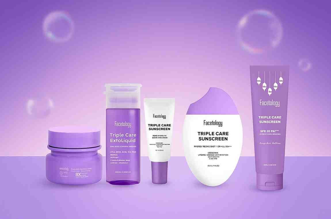 Review Sunscreen Facetology yang Cocok untuk Kulit Berminyak dan Berjerawat dengan Kandungan serta Manfaat Sesuai Berapa Umur Penggunanya.